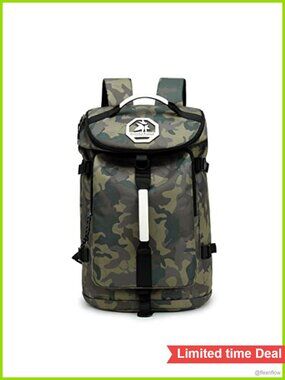 Gym Duffel Bag Backpack with Shoe Compartment Waterproof Sports Travel Laptop